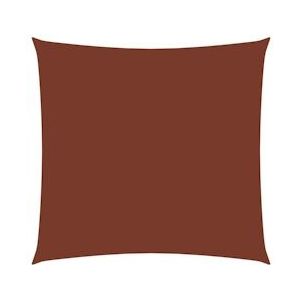 vidaXL Zonnescherm vierkant 4,5x4,5 m oxford stof terraccota - rood 135360