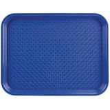 Kristallon - Fastfood - Dienblad - Zwart - Kunststof (Polypropyleen)