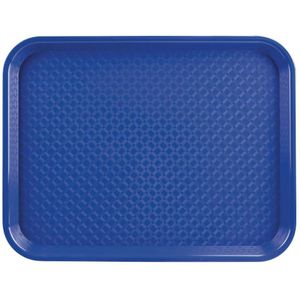 Kristallon - Fastfood - Dienblad - Zwart - Kunststof (Polypropyleen)