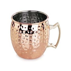 WAS Germany Moscow Mule beker, 0,414L, gehamerd, koperen look (2030414) - Multi-materiaal 2030 414