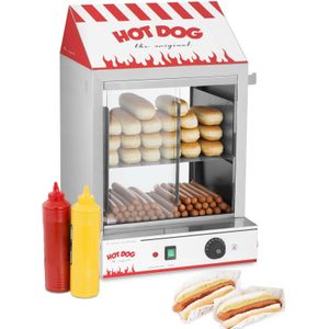 Royal Catering Hot Dog Steamer - 2.000 W