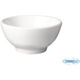 Melamine schaal pure - ø13 x h6 -5 cm - Wit