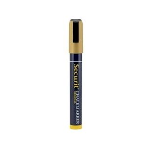 Securit® Originele Krijtstift Met Gebeitelde Punt In Goud 2-6 mm|0,3 kg - goud Kunststof SMA510-GD