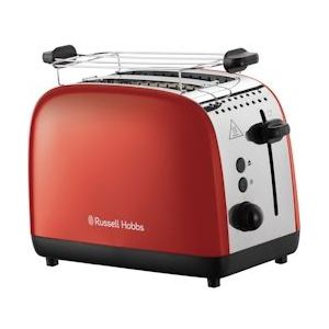 Russell Hobbs Colours Plus Broodrooster - Rood - 26554-56