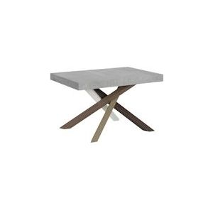 Itamoby Uitschuifbare tafel 90x130/390 cm Volantis Cemento veelkleurige structuur 4/C - 8050598009512