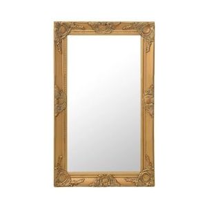 vidaXL Wandspiegel barok stijl 50x80 cm goudkleurig - 320321