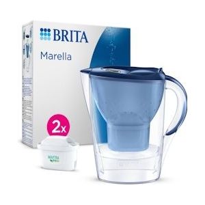 BRITA - Waterfilterbundel - Marella - Cool - blue + 2 - MAXTRA PRO - ALL-IN-1 - blauw Kunststof 4006387124335