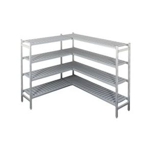 Rekwerk L-vorm | Voor COM-7489.0025 | 4 Niveaus | 1235/2095x450x1700(h)mm - COM-7013.3025