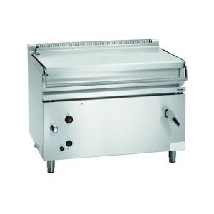 Bartscher Braadpan | Kantelbaar | Gas | G120 LHK | 100L | 30kW | 1200x900x900(h)mm - 1930511