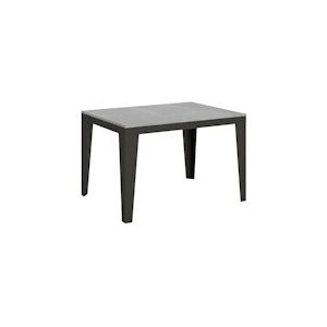 Itamoby Uitschuifbare tafel 90x120/224 cm Flame Evolution Cement Antraciet Structuur - 8050598016220