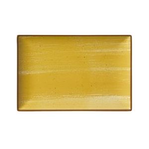 METRO Professional Plat bord Madleen, steengoed, 30 x 20 cm, geel, 6 stuks - geel Steengoed 483810