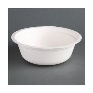 Fiesta Compostable composteerbare bagasse kommen 511ml (50 stuks) - Bagasse CT766