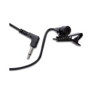 Velleman Tie-clipmicrofoon, voor smartphone, mobiele telefoon, opname, met kabel van 4 m, zwart - MICTC2