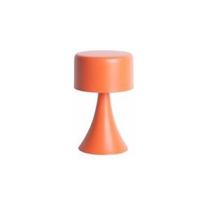 Leitmotiv Tafellamp Nora Led - Oranje - 12.5x12.5x21cm - oranje 8714302740541
