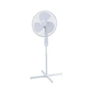 aro Staande ventilator SF3619C, kunststof / metaal, 62 x 62 x 120 cm, Ø 36 cm, 50 W, wit - wit Multi-materiaal 966114