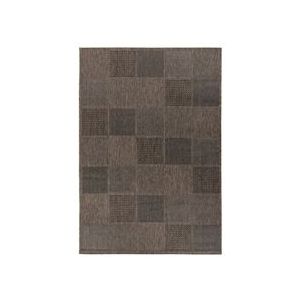 Lalee.Avenue Vloerkleed Splash 400 Grijs/Bruin 120cm x 170cm - MPRNZ-120-170-E