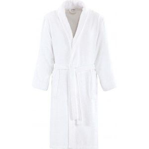 LTITEX - Badjas met sjaalkraag maat 3XL - XXXL wit 786013XL