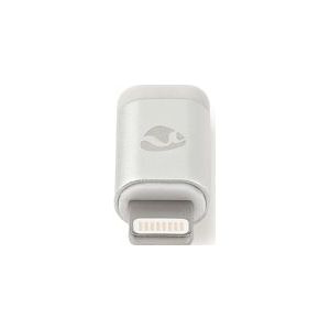 Nedis Lightning-Adapter - Apple Lightning 8-Pins - USB Micro-B Female - Verguld - Rond - Aluminium - 5412810262656