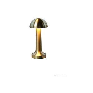 Draadloze tafellamp goud ronde kop - QDD-C001/C