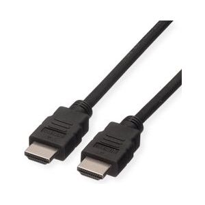 ROLINE GREEN HDMI High Speed kabel met Ethernet M-M, TPE, zwart, 5 m - zwart 11.44.5735