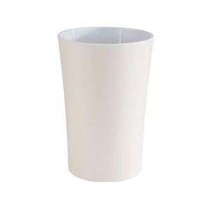 APS Dressing pot/dressing container -PASTELL-Ø 13 cm, H: 19,5 cm - wit Synthetisch materiaal 84860