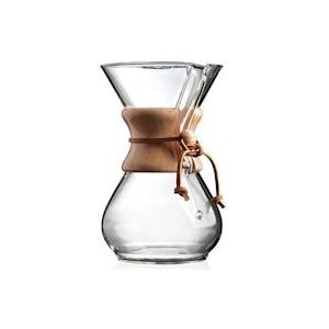 Chemex - CM-6A - 6 glazen Amerikaanse koffiekopjes met Anti-Ustion Handvat - 028068001012