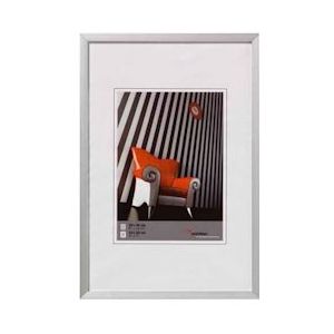 walther + design Chair Aluminium Fotolijst 15x20 cm ZILVER - zilver Aluminium AJ520S