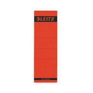 Leitz rugetiketten ft 6,1 x 19,1 cm, rood - 16420025