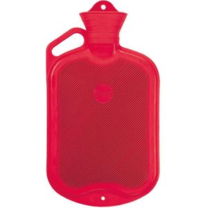 Sänger Warmwaterkruik, 2,0 liter, rood - rood Rubber R82001