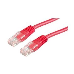VALUE Patchkabel Cat.6 UTP (Class E), rood, 3 m - rood 21.99.1551
