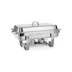 Chafing dish Gastronorm 1/1, HENDI, Kitchen Line, 9L, 585x385x(H)315mm - Roestvrij staal 471005