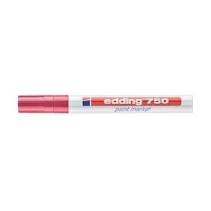 Edding Paint Marker e-750, rood, Pak van 10 - 4004764425754
