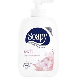 soapy handzeep soft pomp 12x200 ml - 18002410034827