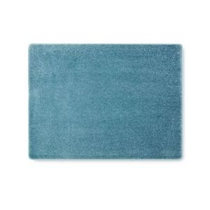 Oviala Business Rechthoekig polypropyleen tapijt 120x160 cm blauw - blauw Polypropyleen, kunststof 107013