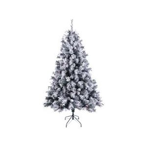 SVITA kunstkerstboom sneeuwdecoratie kerstboom kunstboom PVC 180 cm - Synthetisch materiaal 92029