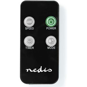 Nedis Remote fan black - 5412810467747