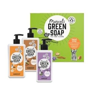Marcel's Green Soap handzeep assortiment 3stuks - 8719325558500