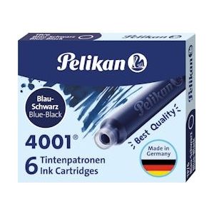 Pelikan inktpatronen 4001 blauw-zwart - 301184