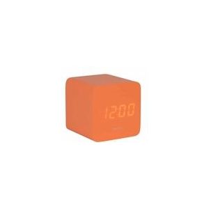 Karlsson Wekker Spry Square - Oranje - 6.6x6.8x6.6cm - oranje 8714302739781