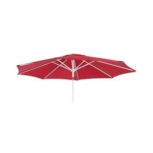 Mendler Vervangingshoes voor parasol N19, parasolhoes vervangingshoes, Ø 3m stof/textiel 5kg ~ rood - rood Textiel 81626