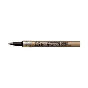 Sakura paint Marker Pen-Touch punt van 1 mm, goud - 10084511362793