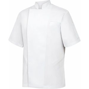 METRO PROFESSIONAL Heren koksjas, korte mouwen, maat XXL, wit - XXL wit Multi-materiaal 7155-24