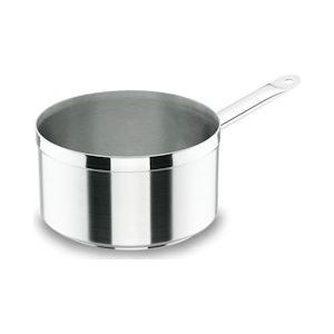 Lacor - 54225N - French Chef Luxe Steelpan 24 Cm RVS - Roestvrij staal 8414271044625