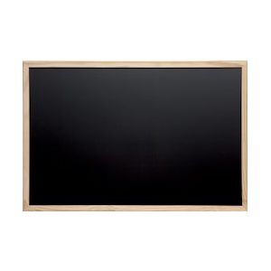 MAUL krijtbord zwart met houten frame 40x60cm - 4002390039154