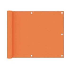 VidaXL Balkonscherm 75x500 cm - Oxford Stof - Oranje