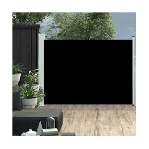 VidaXL Uittrekbaar Tuinscherm 100x500 cm - Zwart