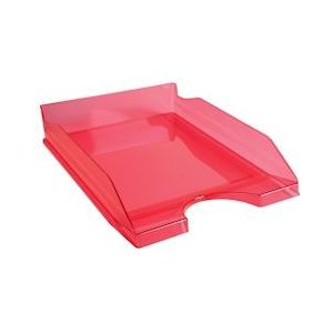 Exacompta 12354D 10x ECOTRAY brievenbak, Linicolor, framboos - Synthetisch materiaal 12354D