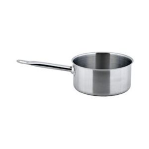 METRO Professional Steelpan, roestvrij staal, Ø 14 cm, 1 L, inductie, ovenbestendig - Roestvrij staal 568921