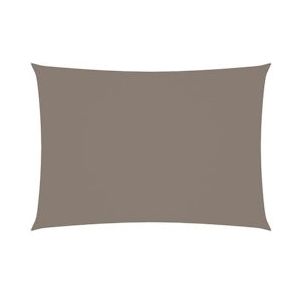 vidaXL Voortent Oxford stof Rechthoekig 3,5x5 m Taupe - bruin 135435