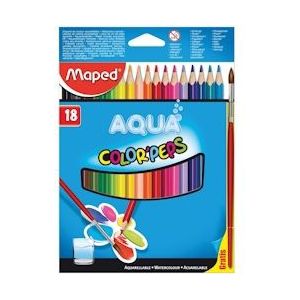 Maped Aquarelpotlood Color'Peps Aqua 18 potloden - 3154148360124